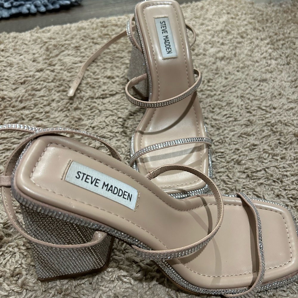 Steve Madden Glitter Heels